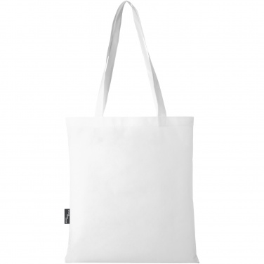 Logotrade promotional giveaway picture of: Zeus GRS recycled non-woven convention tote bag 6L