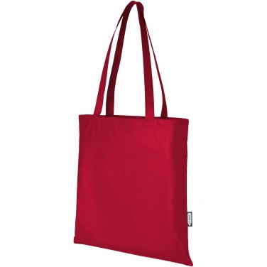 Logotrade advertising product image of: Zeus GRS recycled non-woven convention tote bag 6L