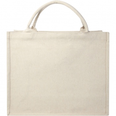 Logo trade promotional products image of: Page 500 g/m² Aware™ recycled book tote bag