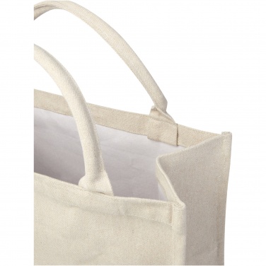 Logo trade corporate gifts image of: Page 500 g/m² Aware™ recycled book tote bag