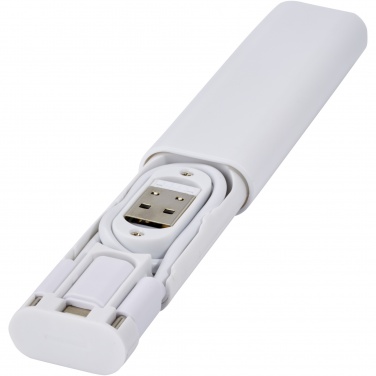 Logo trade promotional giveaway photo of: Whiz recycled plastic modular charging cable 