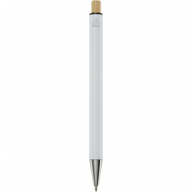 Logotrade promotional items photo of: Cyrus recycled aluminium ballpoint pen (blue ink)