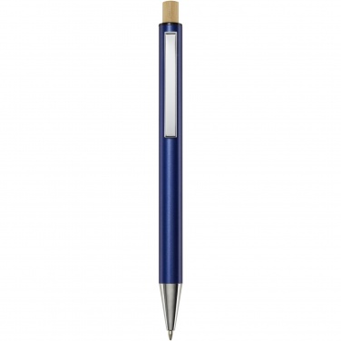 Logotrade promotional products photo of: Cyrus recycled aluminium ballpoint pen (blue ink)