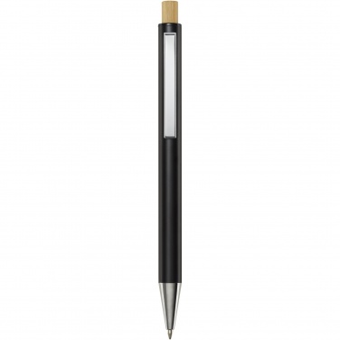Logotrade promotional product picture of: Cyrus recycled aluminium ballpoint pen (blue ink)