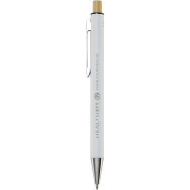 Logotrade promotional merchandise image of: Cyrus recycled aluminium ballpoint pen (black ink)