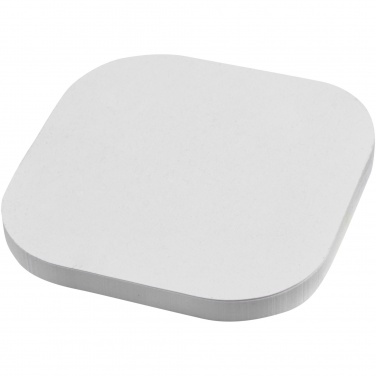 Logotrade promotional item image of: Sticky-Mate® square-shaped recycled sticky notes with rounded corners