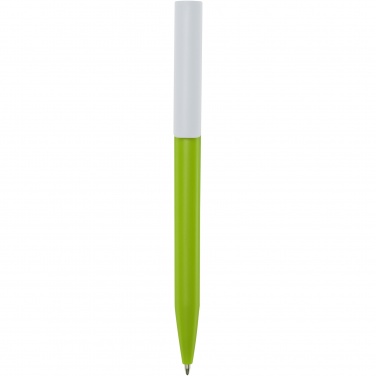 Logo trade promotional products image of: Unix recycled plastic ballpoint pen