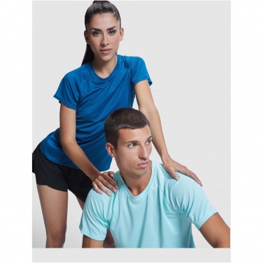 Logo trade business gifts image of: Bahrain short sleeve women's sports t-shirt
