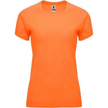 Logo trade business gift photo of: Bahrain short sleeve women's sports t-shirt
