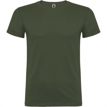 Logo trade promotional merchandise image of: Beagle short sleeve men's t-shirt