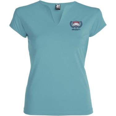 Logo trade promotional giveaway photo of: Belice short sleeve women's t-shirt