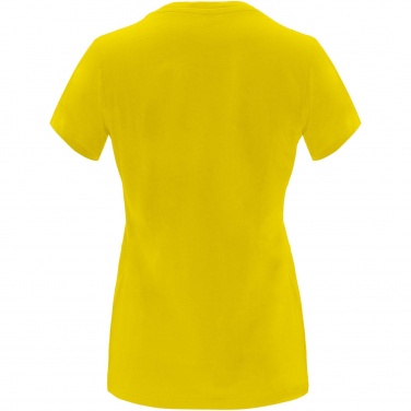 Logo trade corporate gifts image of: Capri short sleeve women's t-shirt