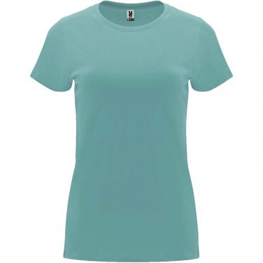 Logo trade corporate gift photo of: Capri short sleeve women's t-shirt