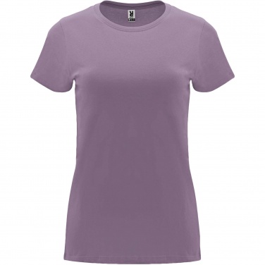 Logo trade corporate gifts image of: Capri short sleeve women's t-shirt