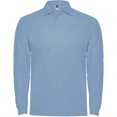 Logotrade promotional gift image of: Estrella long sleeve men's polo
