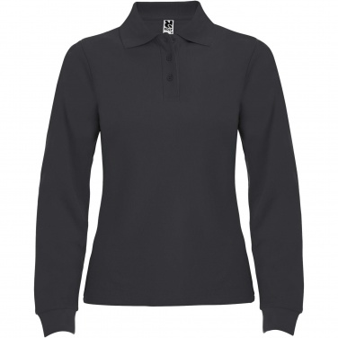 Logo trade corporate gifts picture of: Estrella long sleeve women's polo