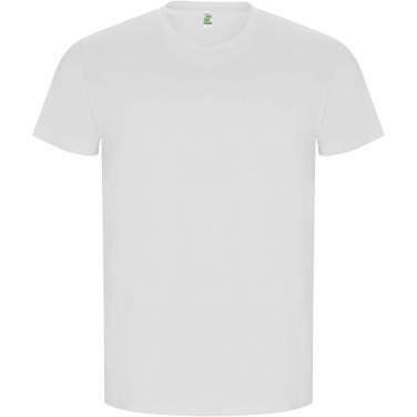 Logo trade promotional giveaway photo of: Golden short sleeve men's t-shirt