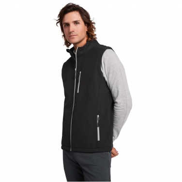 Logo trade business gifts image of: Nevada unisex softshell bodywarmer