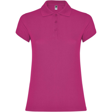 Logo trade corporate gifts image of: Star short sleeve women's polo