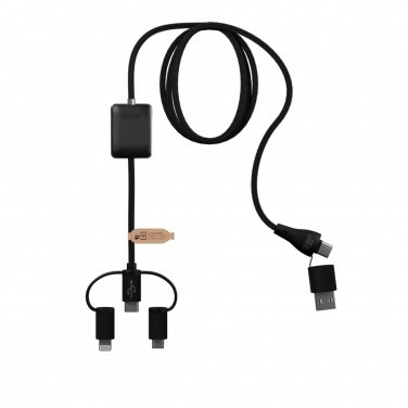 Logotrade promotional product image of: SCX.design C48 CarPlay 5-in-1 charging cable 