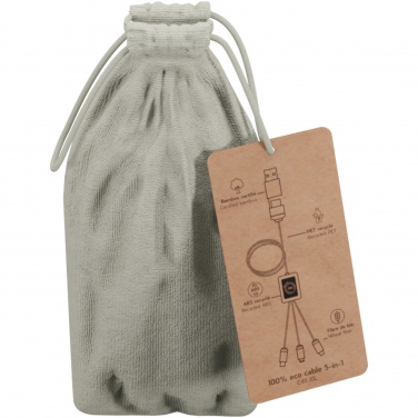 Logo trade promotional products image of: SCX.design C49 5-in-1 charging cable