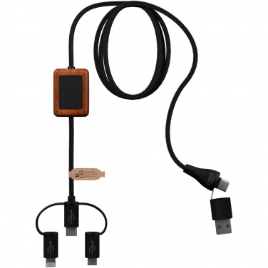 Logo trade advertising products image of: SCX.design C46 5-in-1 CarPlay cable