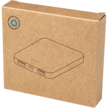 Logotrade promotional products photo of: Asama 5000 mAh Type-C recycled plastic power bank