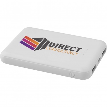 Logo trade promotional items image of: Asama 5000 mAh Type-C recycled plastic power bank