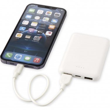 Logo trade promotional products picture of: Asama 5000 mAh Type-C recycled plastic power bank