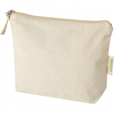 Logotrade promotional item image of: Orissa 180 g/m² organic toiletry bag 1L