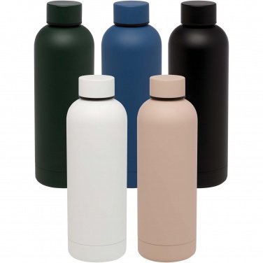 Logo trade promotional item photo of: Spring 500 ml RCS certified recycled stainless steel copper vacuum insulated bottle