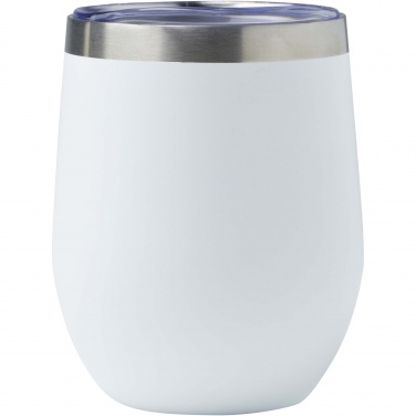 Logo trade promotional gifts image of: Corzo 350 ml RCS certified recycled stainless steel copper vacuum insulated cup