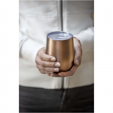Logo trade business gift photo of: Corzo 350 ml RCS certified recycled stainless steel copper vacuum insulated cup
