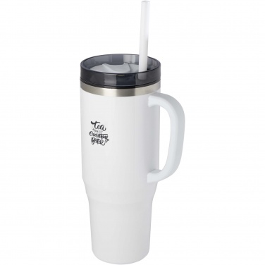 Logo trade promotional product photo of: Melbourne 1200 ml RCS certified insulated tumbler with straw
