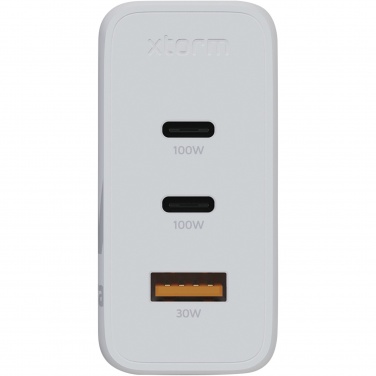 Logo trade promotional giveaways picture of: Xtorm XEC100 GaN² Ultra 100W wall charger