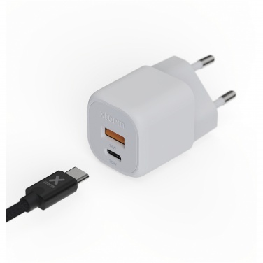 Logo trade promotional item photo of: Xtorm XEC020 GaN² Ultra 20W wall charger