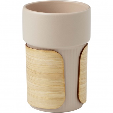 Logotrade promotional gift picture of: Tumbler Fika 340 ml with bamboo sleeve