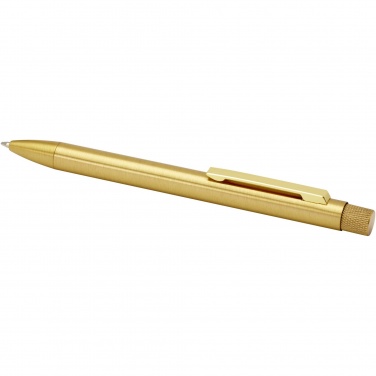 Logotrade corporate gift image of: Beatriz recycled brass ballpoint pen
