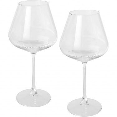 Logotrade promotional products photo of: Rosso 2-piece wine glass set 