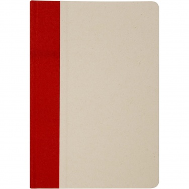 Logo trade promotional items image of: Liliana A5 sugar cane plastic hard cover notebook