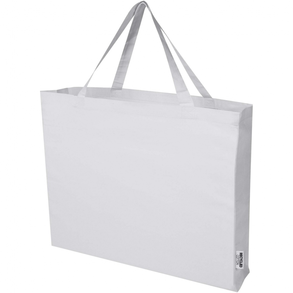 Logotrade promotional gifts photo of: Odessa 220 g/m² GRS recycled cotton large tote bag