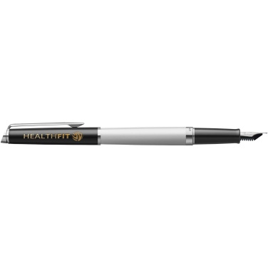Logotrade corporate gifts photo of: Hemisphere colour blocking fountain pen with palladium trim