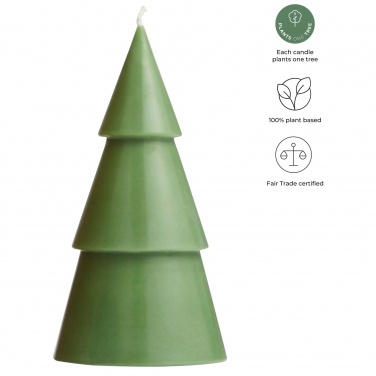 Logotrade advertising product picture of: Originalhome Xmas tree candle - L