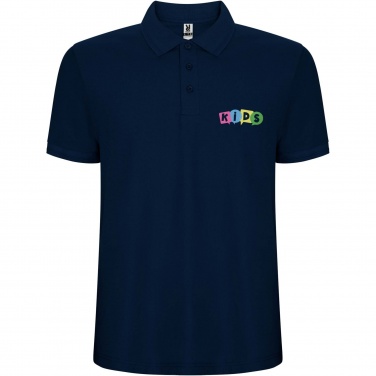 Logo trade promotional gifts picture of: Pegaso Premium short sleeve kids polo