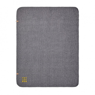 Logo trade corporate gift photo of: VINGA Bilton recycled blanket