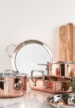Logo trade corporate gift photo of: VINGA Baron copper saucepan