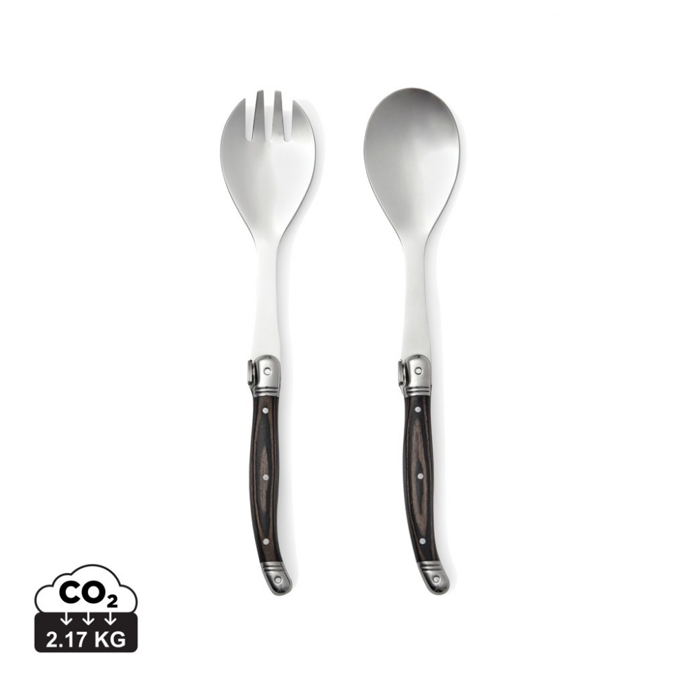 Logo trade promotional merchandise image of: VINGA Gigaro serving cutlery