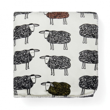 Logo trade promotional giveaway photo of: VINGA Sheep GRS recycled PET pile blanket