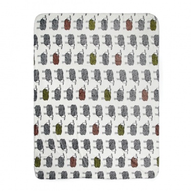 Logo trade promotional merchandise picture of: VINGA Sheep GRS recycled PET pile blanket