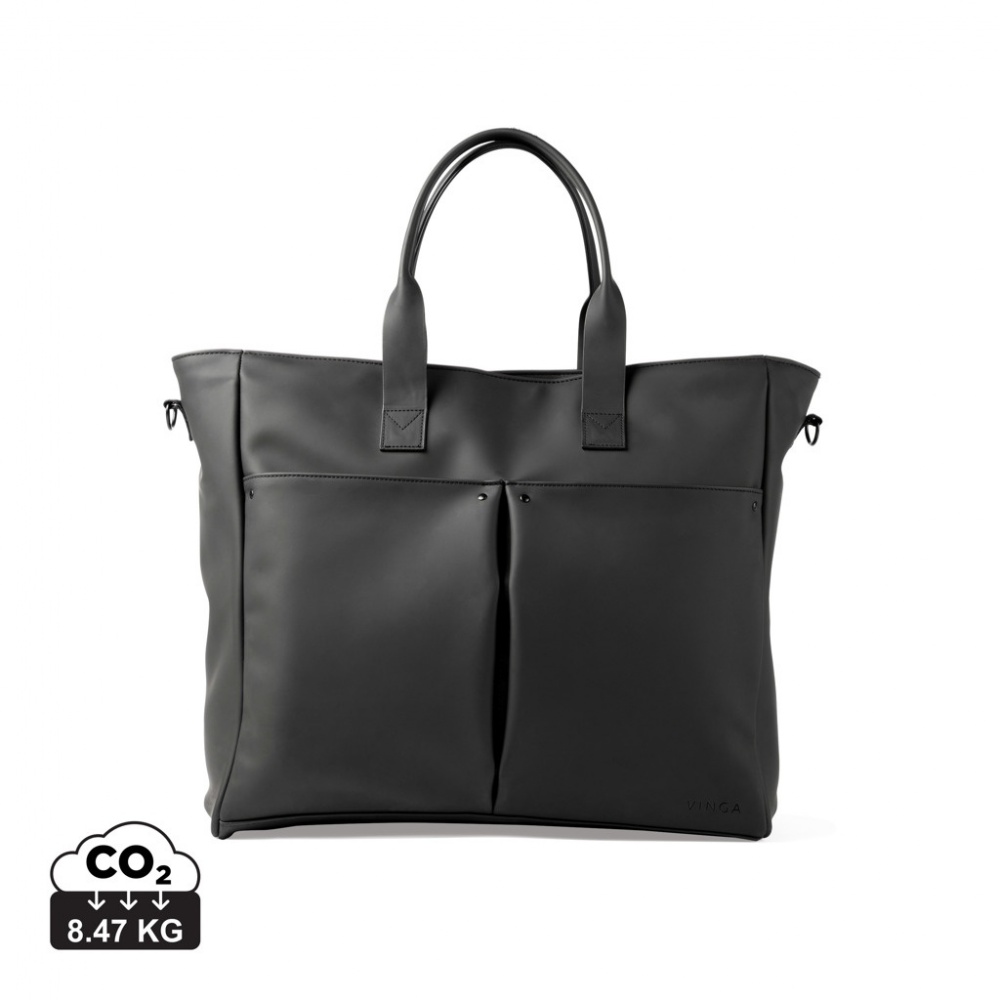 Logo trade advertising products image of: VINGA Baltimore hybrid office bag